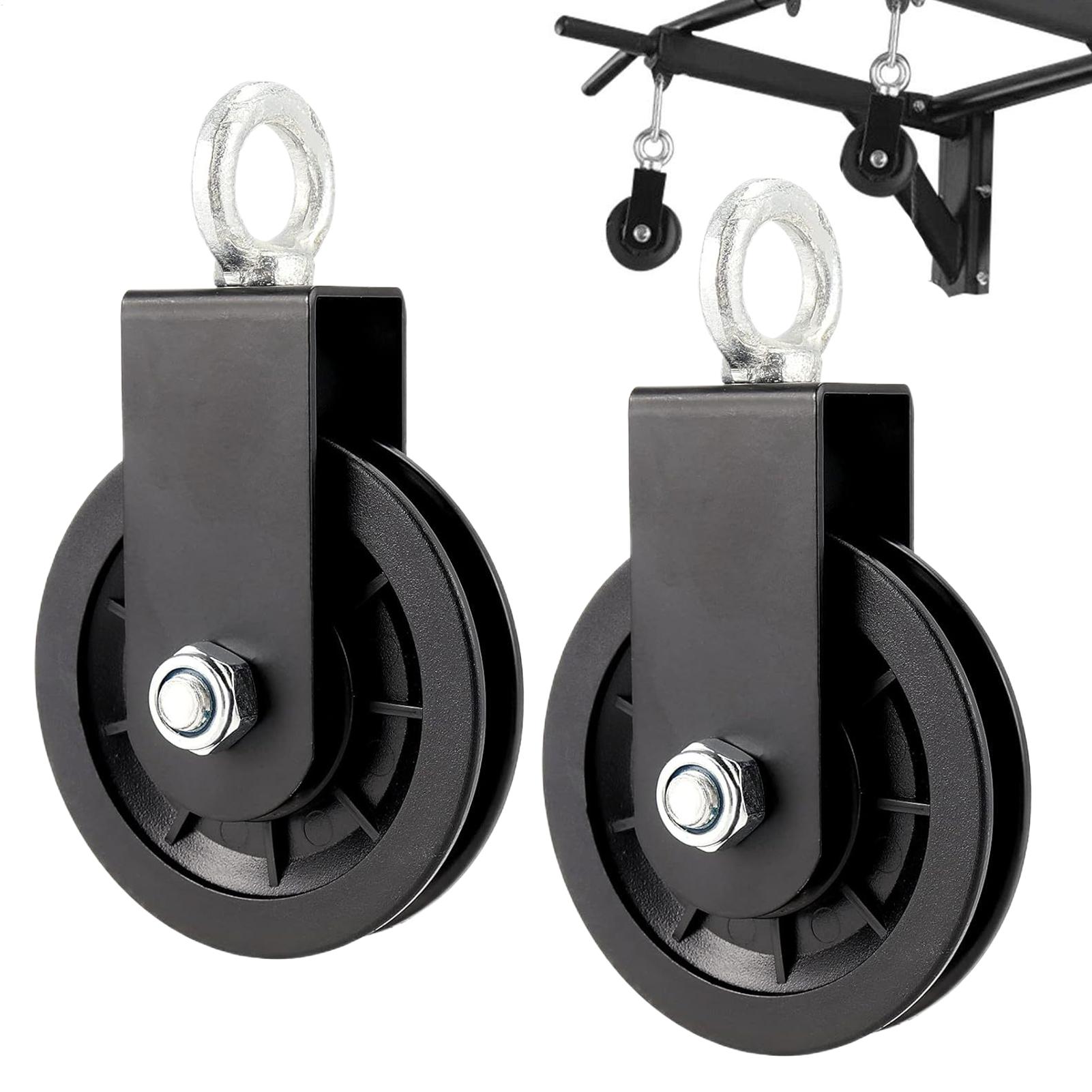 Home Gym Diy Pulley System - نظام بكرات رياضية شديد التحمل، طقم