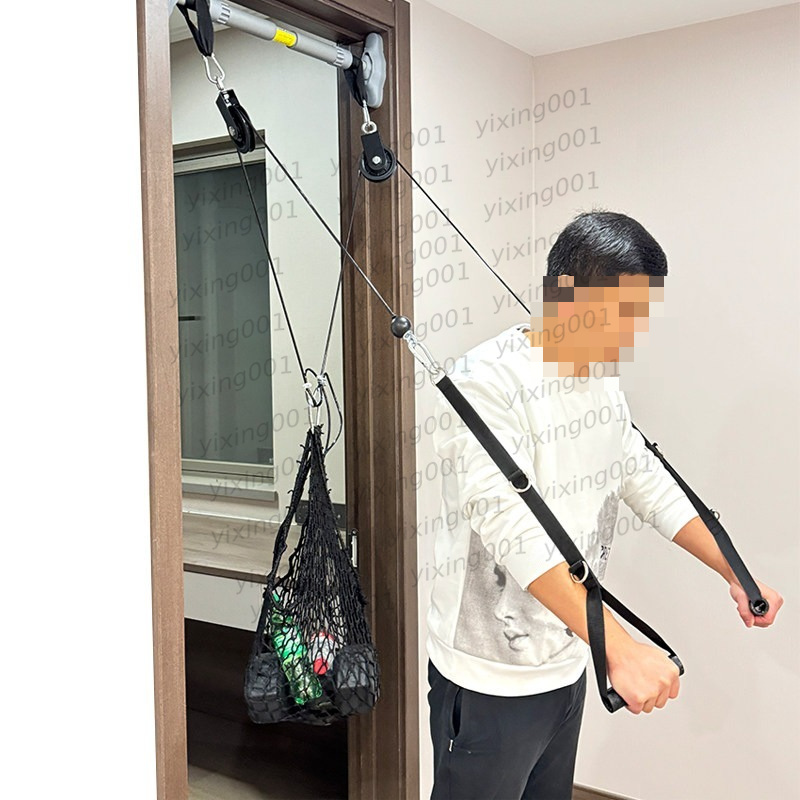 Home Gym Diy Pulley System - مقابض كابلات متعددة الوظائف للصالة الرياضية،