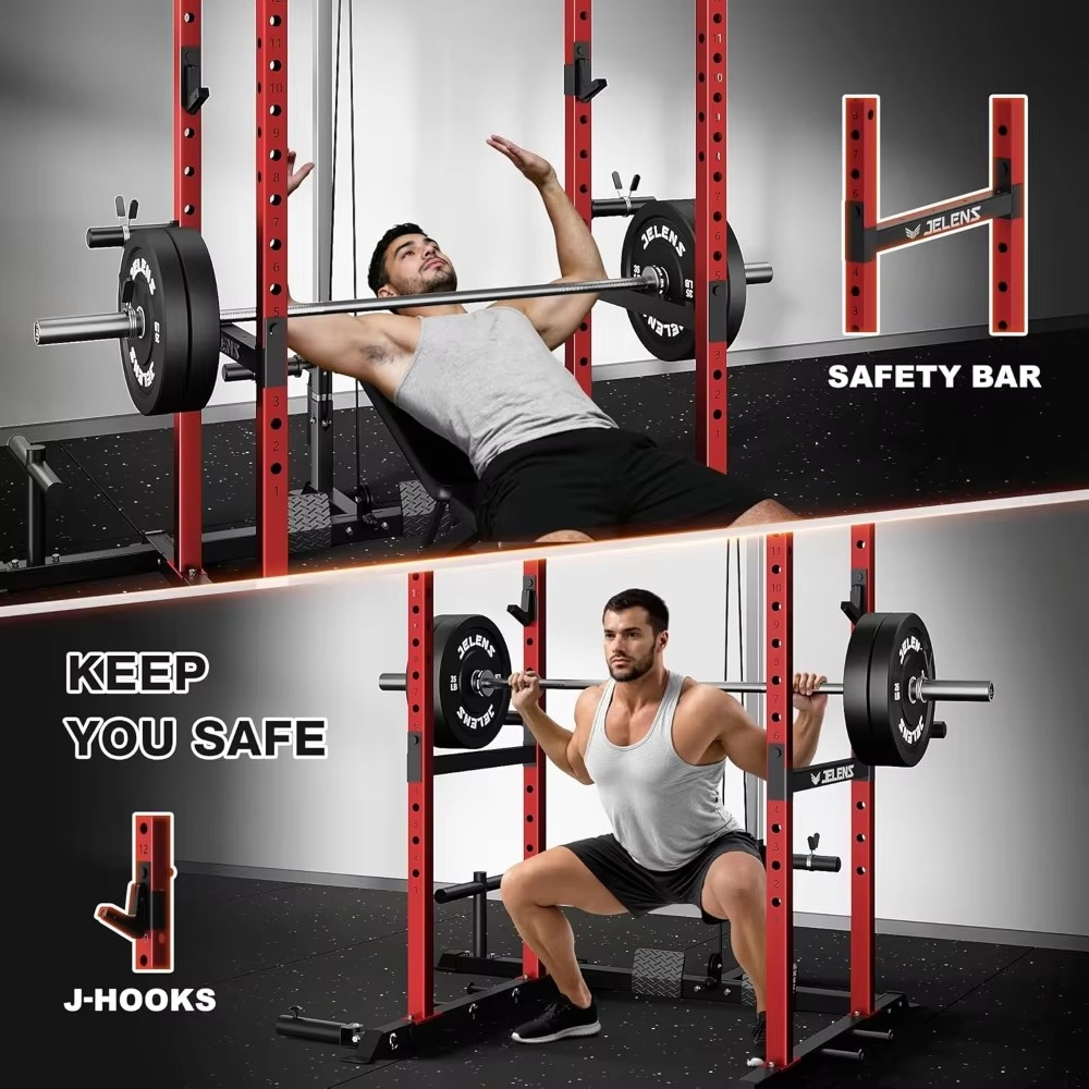 S21 Power Cage رف متعدد الوظائ - مراجعة Home Gym Cable وسعره