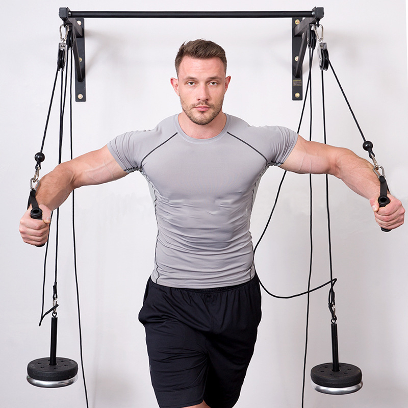شنت الجدار لتقوم بها بنفسك الل - مراجعة Home Gym Diy Pulley System وسعره
