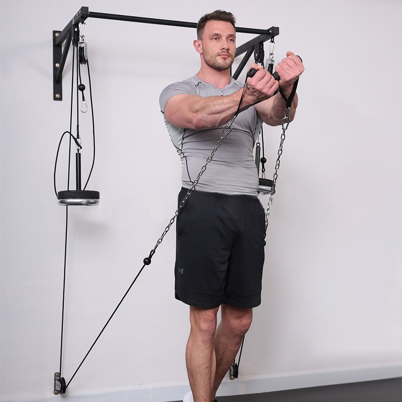 شنت الجدار لتقوم بها بنفسك الل - مراجعة Home Gym Diy Pulley System وسعره