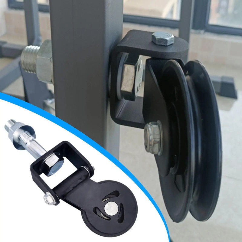 عجلة بكرة جهاز تمارين رياضية ب - مراجعة Home Gym Diy Pulley System وسعره