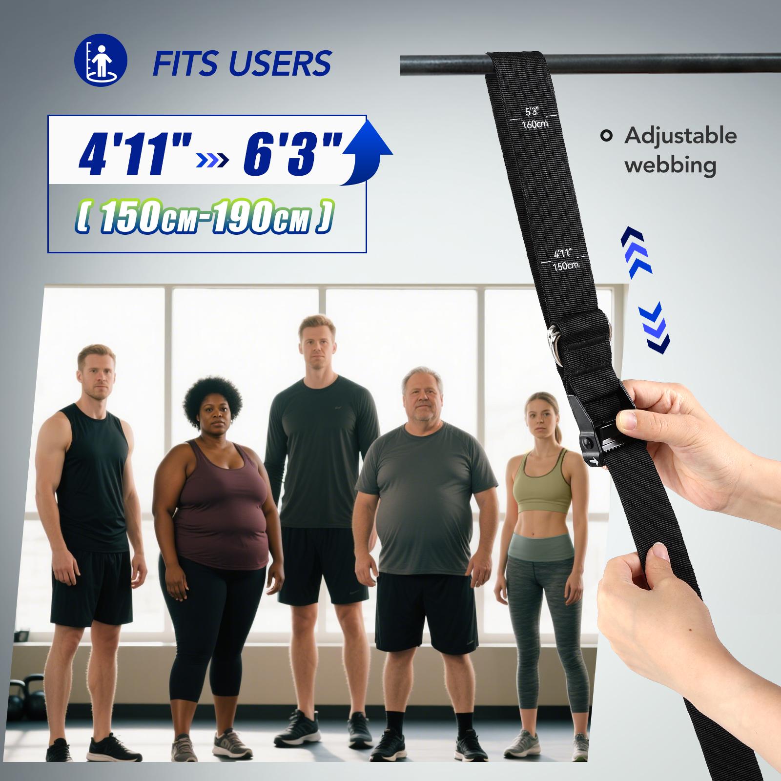 مجموعة أحزمة مقاومة قابلة للتع - مراجعة Home Gym Resistance Machine وسعره