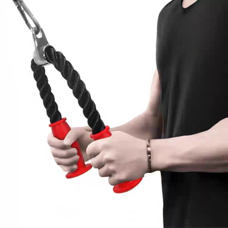 حبل تمارين الترايسيبس المريح و - مراجعة Home Gym Cable وسعره