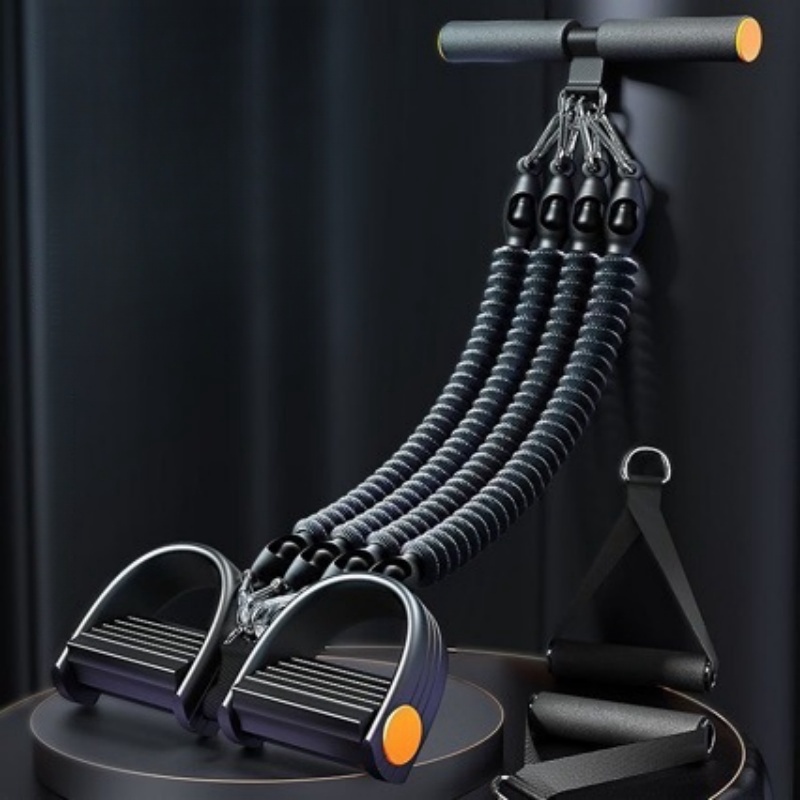 Pedal Tension Rope Abdominal S - مراجعة Home Gym Resistance Machine وسعره