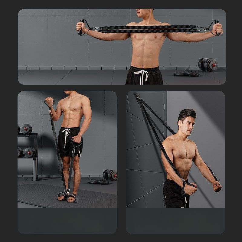 Pedal Tension Rope Abdominal S - مراجعة Home Gym Resistance Machine وسعره