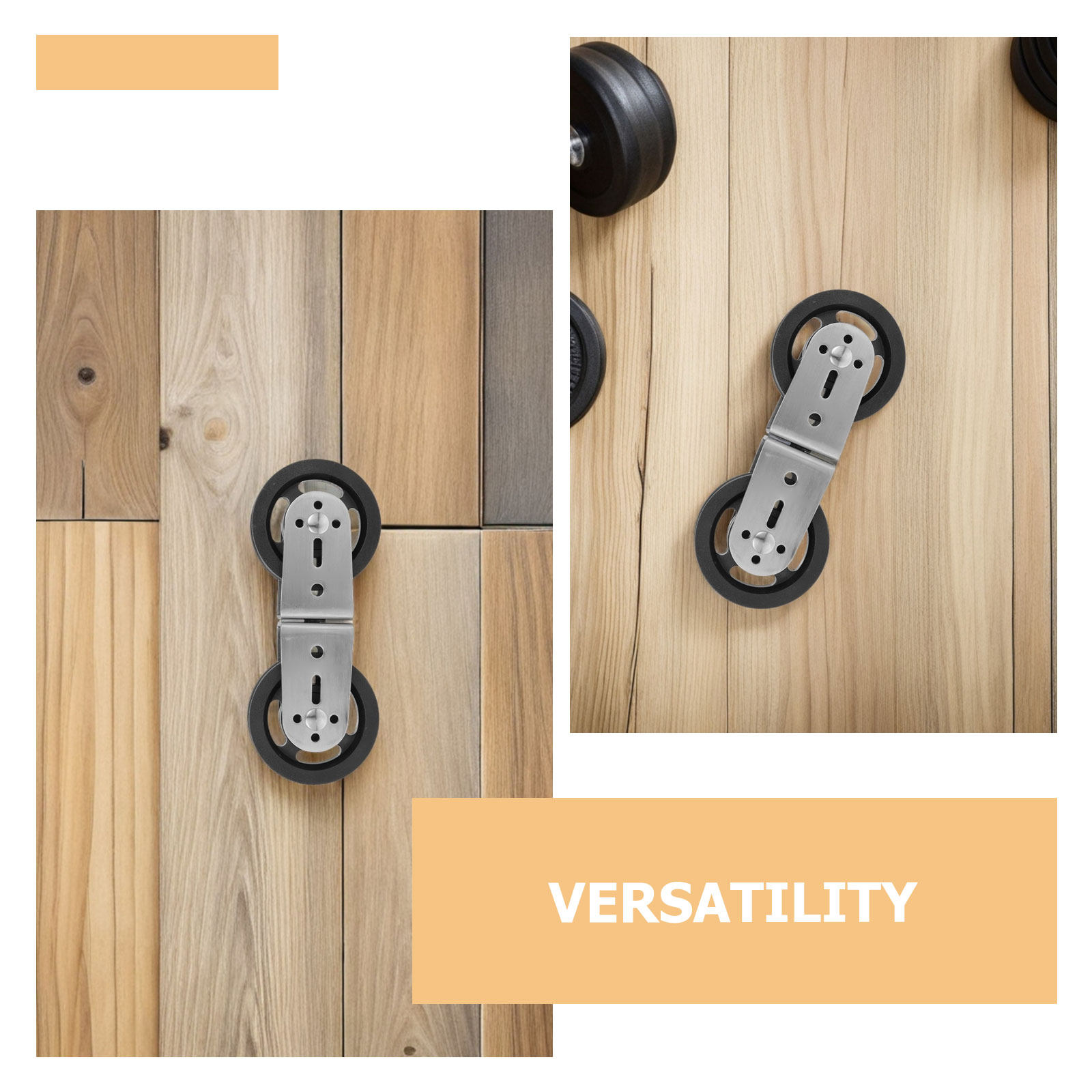 قطعتان من عجلات البكرة المزدوج - مراجعة Home Gym Diy Pulley System وسعره