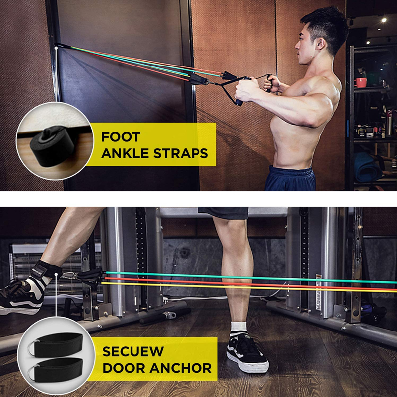 المقاومة العصابات المرنة ممارس - مراجعة Home Gym Resistance Machine وسعره