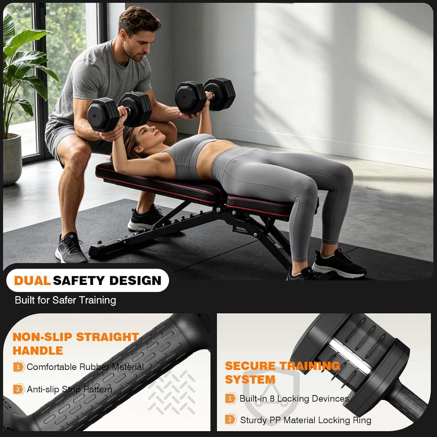 مجموعة دمبلز قابلة للتعديل، وز - مراجعة Home Gym Custom وسعره
