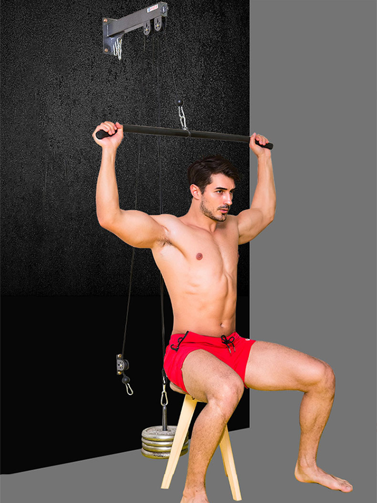نظام بكرات عالمي يمكنك تركيبه  - مراجعة Home Gym Diy Pulley System وسعره