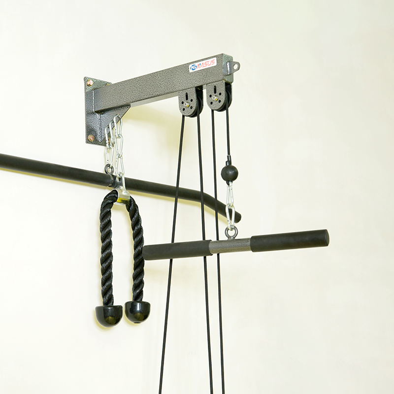 نظام بكرات عالمي يمكنك تركيبه  - مراجعة Home Gym Diy Pulley System وسعره