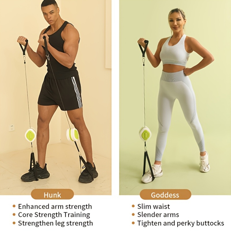 نظام تدريب مقاومة لكامل الجسم  - مراجعة Home Gym Cable وسعره