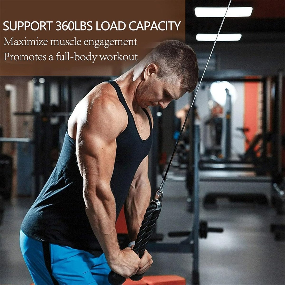 وصلات كابلات رياضية ABPF، 4 قط - مراجعة Home Gym Cable وسعره