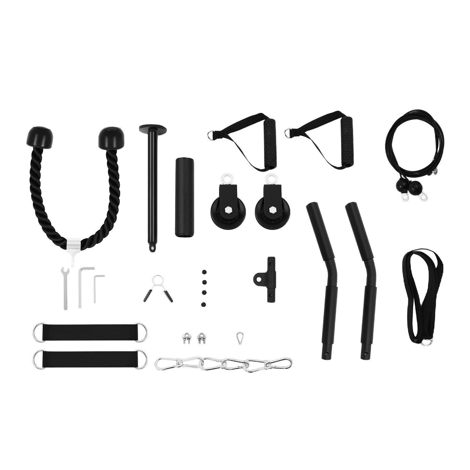 نظام تمارين الكابل بوزن 120 كج - مراجعة Home Gym Cable وسعره