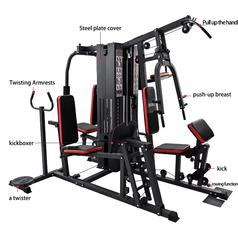 جهاز تمارين منزلي متعدد الوظائ - مراجعة Home Gym Cable وسعره
