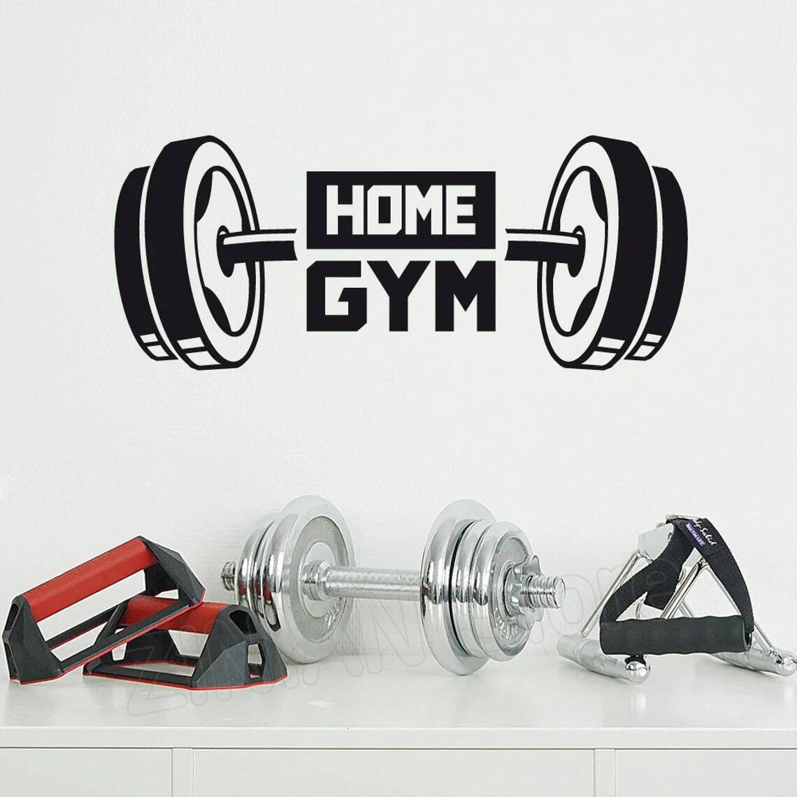 ملصقات الحائط لتزيين الصالة ال - مراجعة Home Gym Aesthetic وسعره